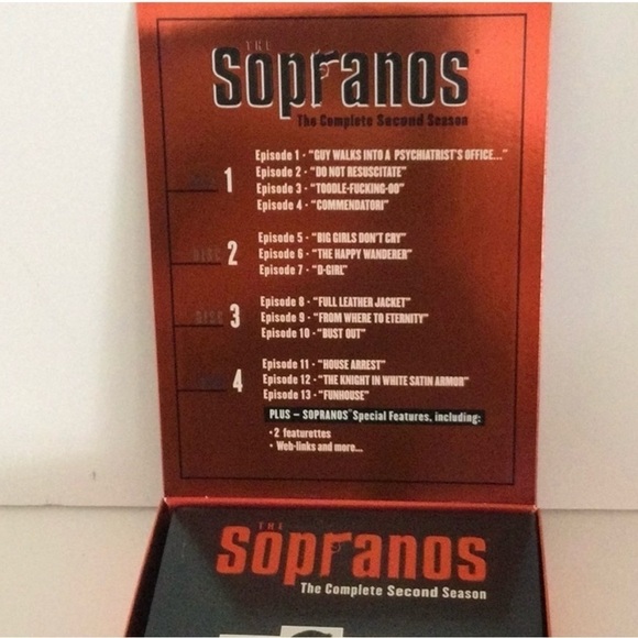 All 5 Seasons of The Sopranos all 20 DVD’s Pre Owned but like new - Picture 8 of 13